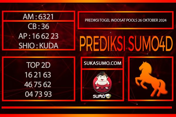 PREDIKSI TOGEL INDOSAT POOLS/26/OKTOBER/2024