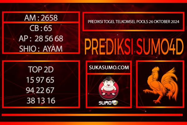 PREDIKSI TOGEL TELKOMSEL POOLS/26/OKTOBER/2024